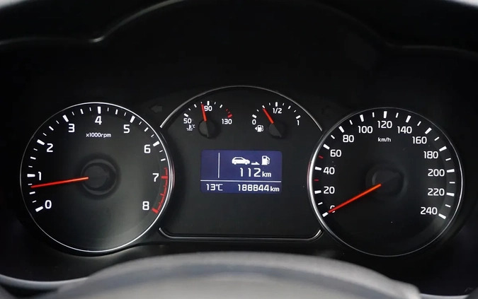Kia Carens cena 48900 przebieg: 188844, rok produkcji 2016 z Suchowola małe 781